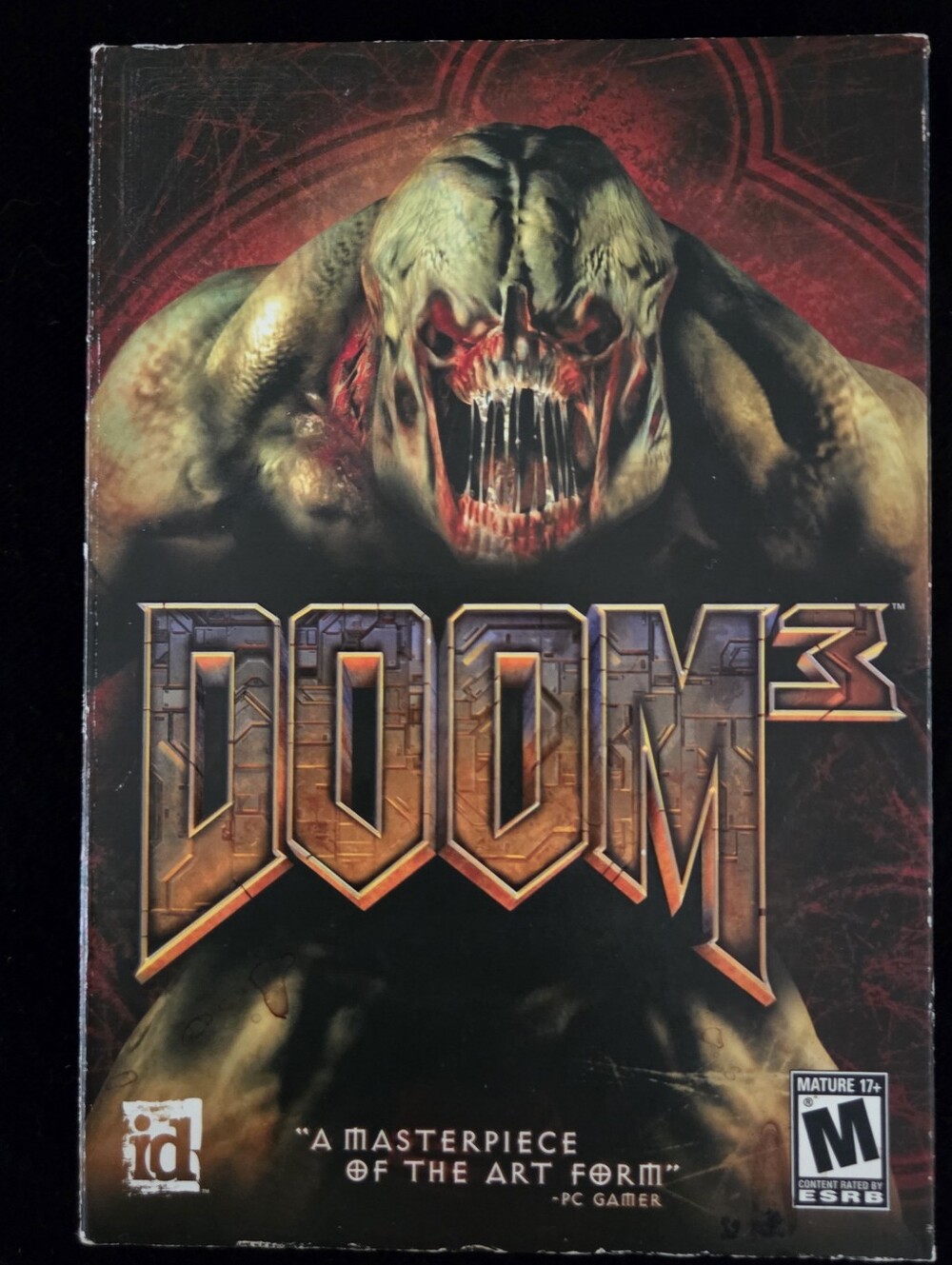 Doom 3 PC CD ROM Windows 2000/XP 2004 Activision Computer Video Game 32377 w/Box